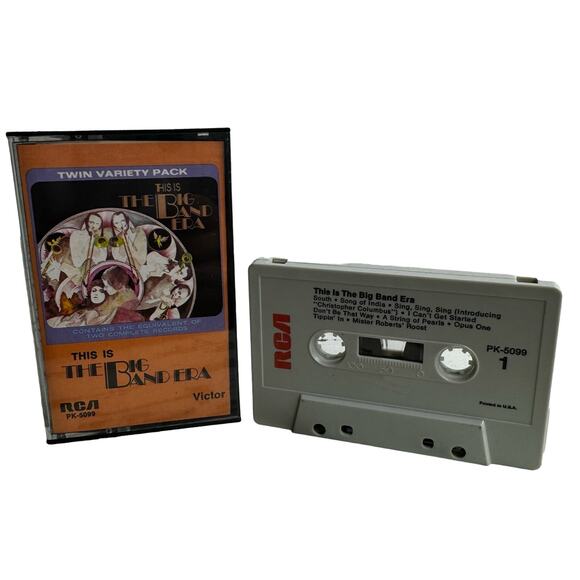This Is The Big Band Era Cassette Tape 1971 Jazz Orchestra Ensemble Swing Vtg - Picture 1 of 6
